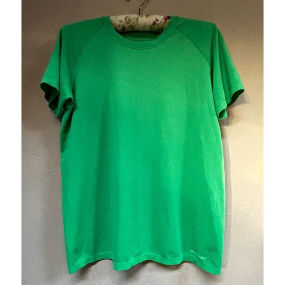 Patagonia Women’s Crew Neck Short Sleeve Gamut Shirt Green Size XL Style# 23615